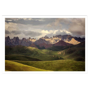 Affiche Plateau Tibetain Affiche seule