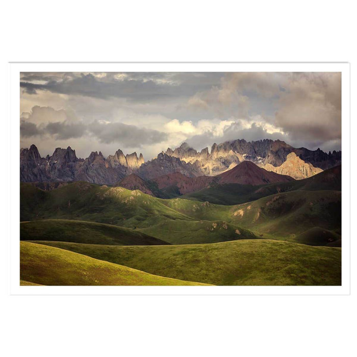 Affiche Plateau Tibetain Affiche seule