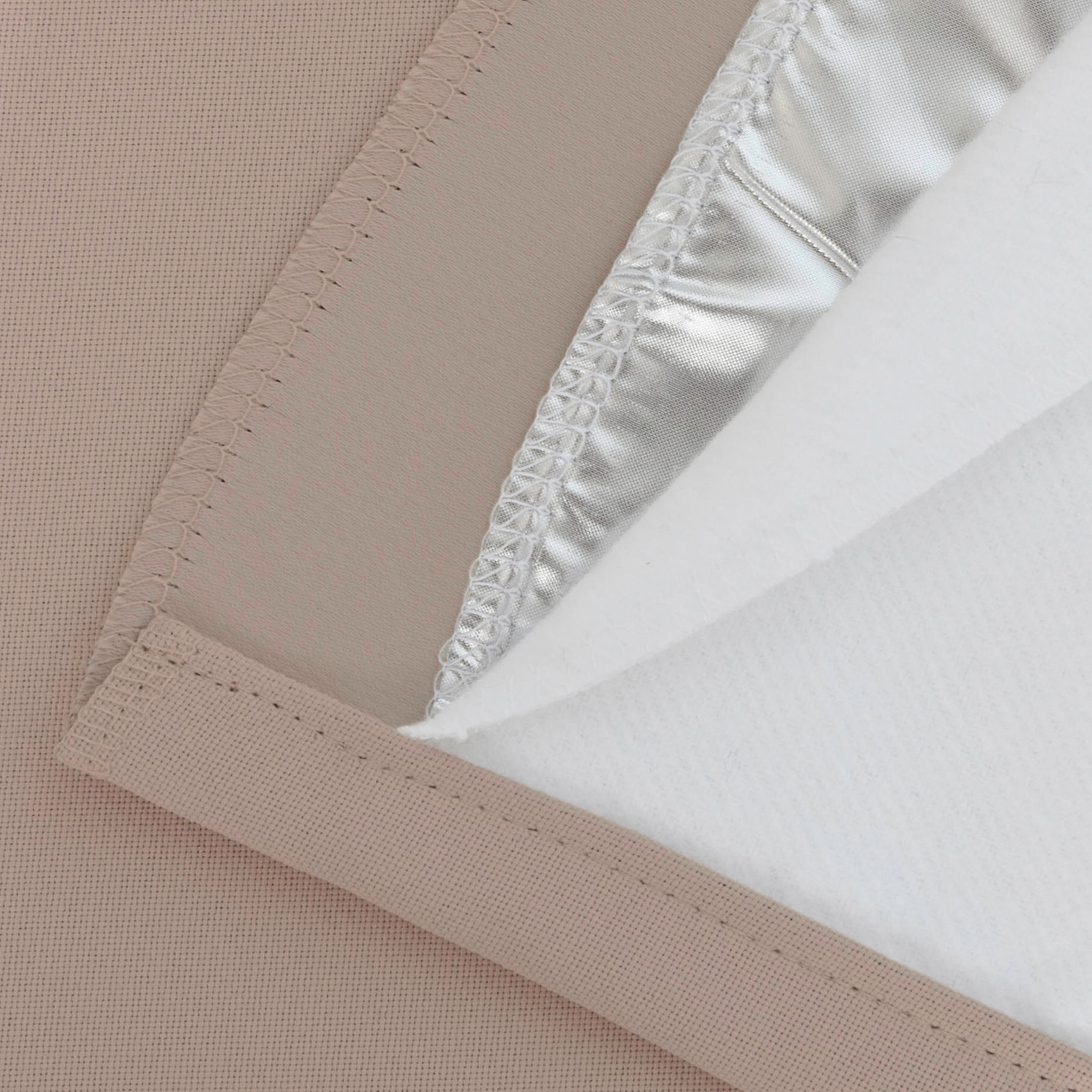 Rideau Phonique Occultant et Thermique 'MOONDREAM' - Beige foncé