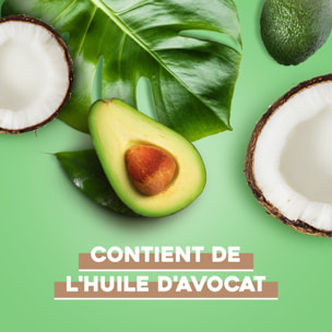 OGX Masque pour les cheveux lissant à la kératine brésilienne, 300ml – Masque capillaire pour régénérer les cheveux et faciliter