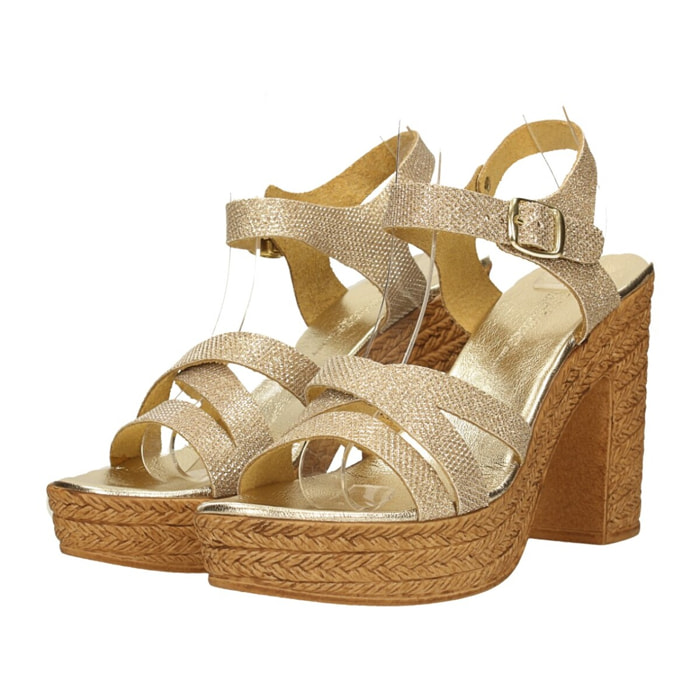 Sandali Donna Tata Italia Dorato