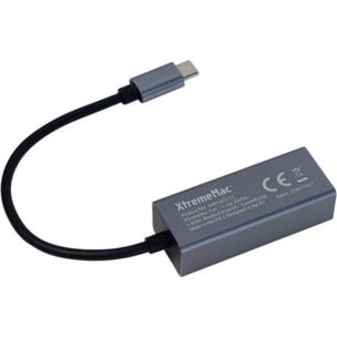 Adaptateur Ethernet XTREMEMAC type C vers RJ45