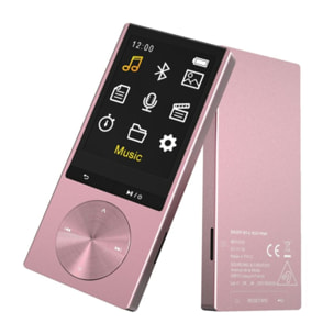 Lecteur MP4 ESSENTIELB Enjoy BT-C 8Go Rose