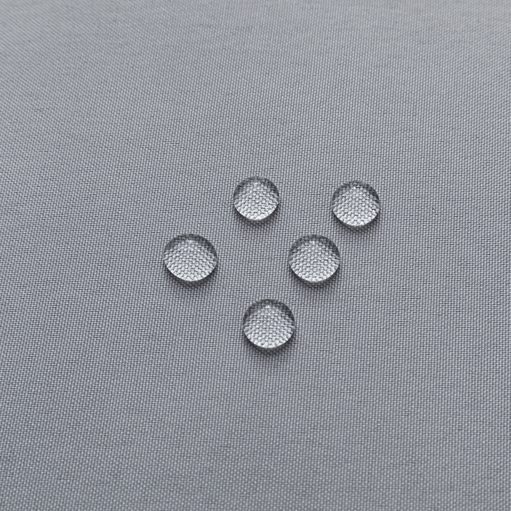 Nappe carrée et enduite antitache - Argent
