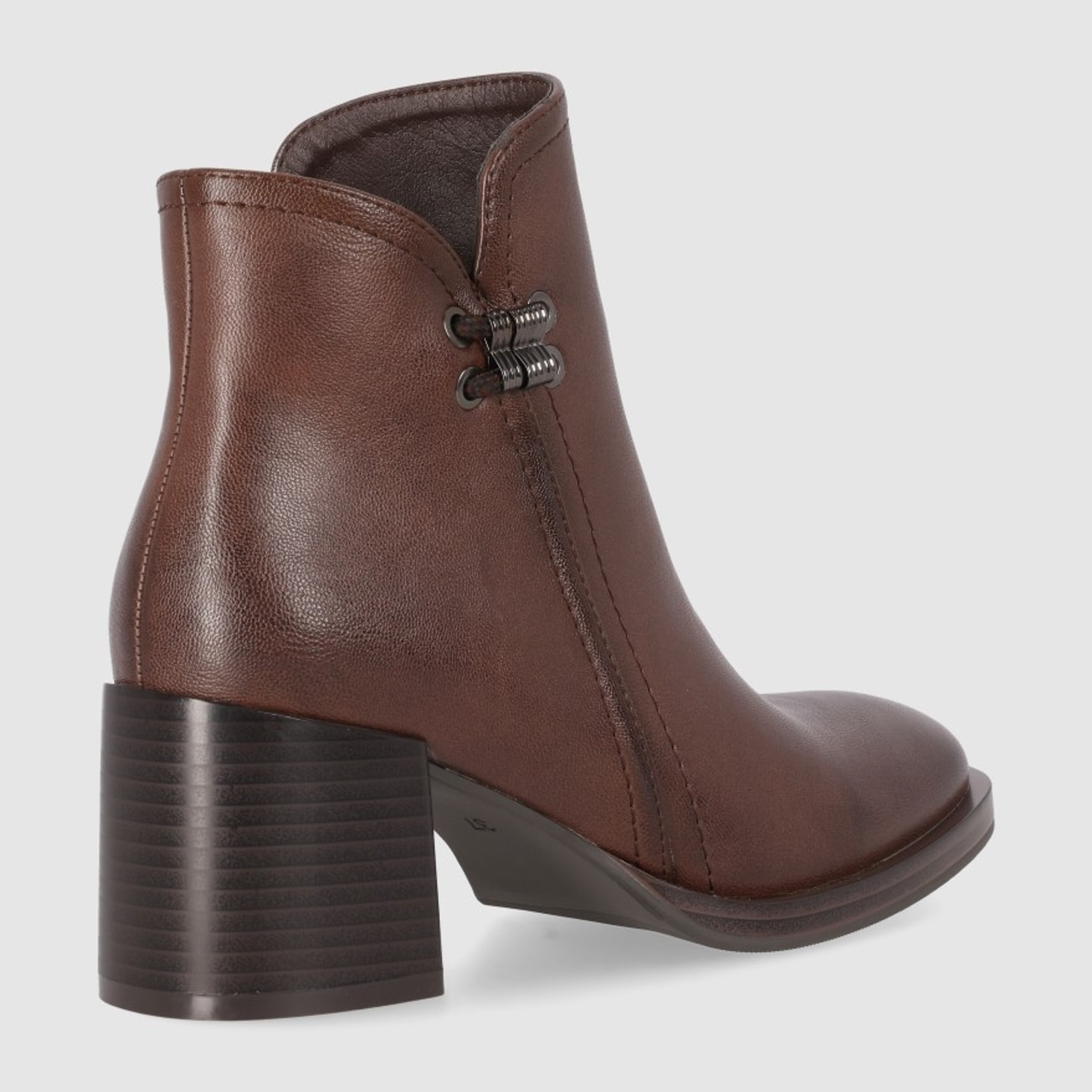 Botines - Marron - Tacón: 5 cm