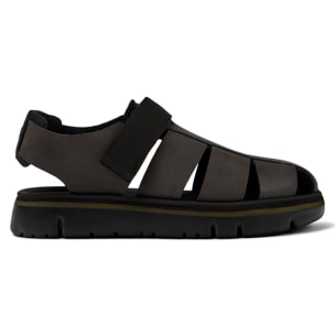 Sandalias - CAMPER Oruga - Marron - Cuero liso