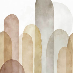 Papier peint panoramique Équilibre Silencieux  Intissé