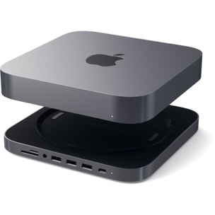 Adaptateur USB SATECHI USB-C pour Mac mini gris