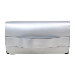 Pochette Cheval Firenze Matar Argento