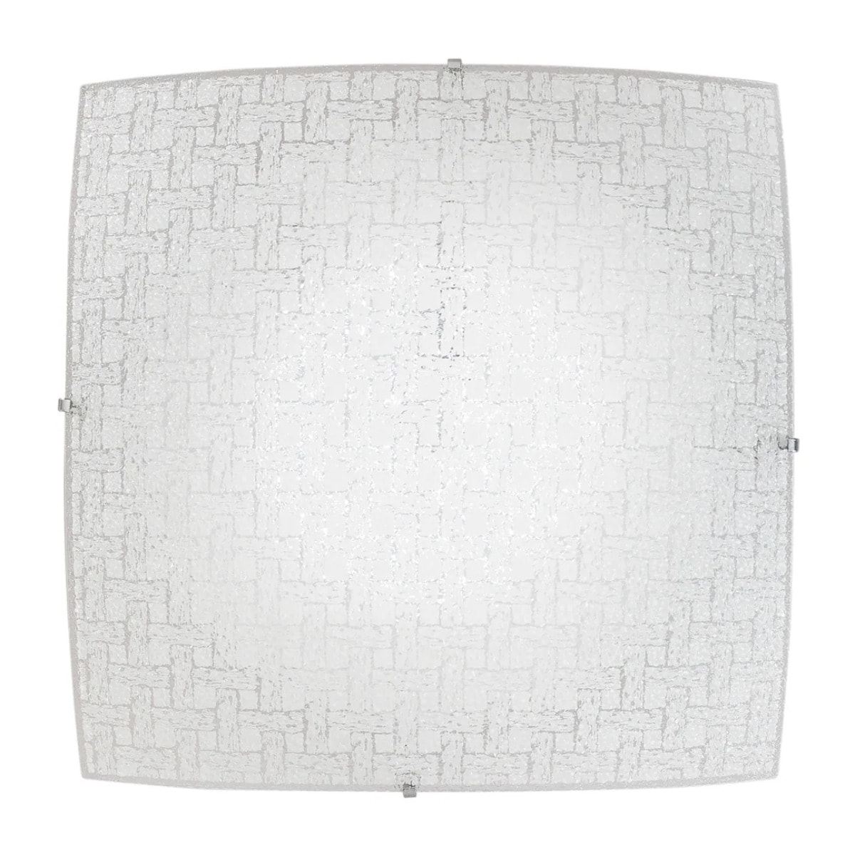 Plafoniera PAMELA in vetro bianca 24 W 4000 K (luce naturale)