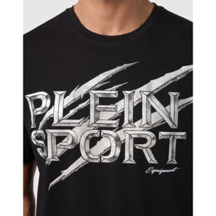 PLEIN SPORT Camiseta de cuello redondo y manga corta LOGO