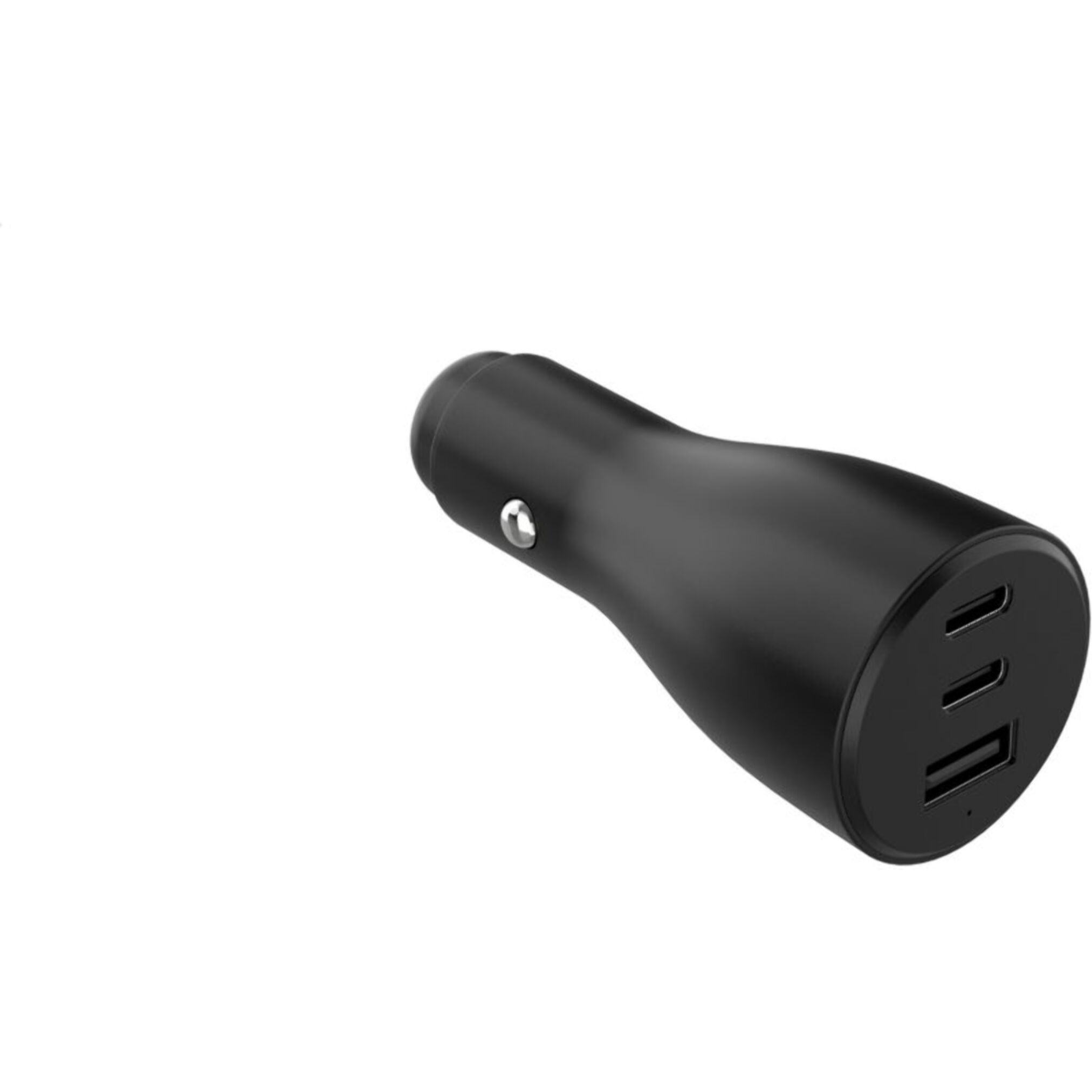Chargeur allume cigare ADEQWAT 72W 2x USB-C + USB-A noir