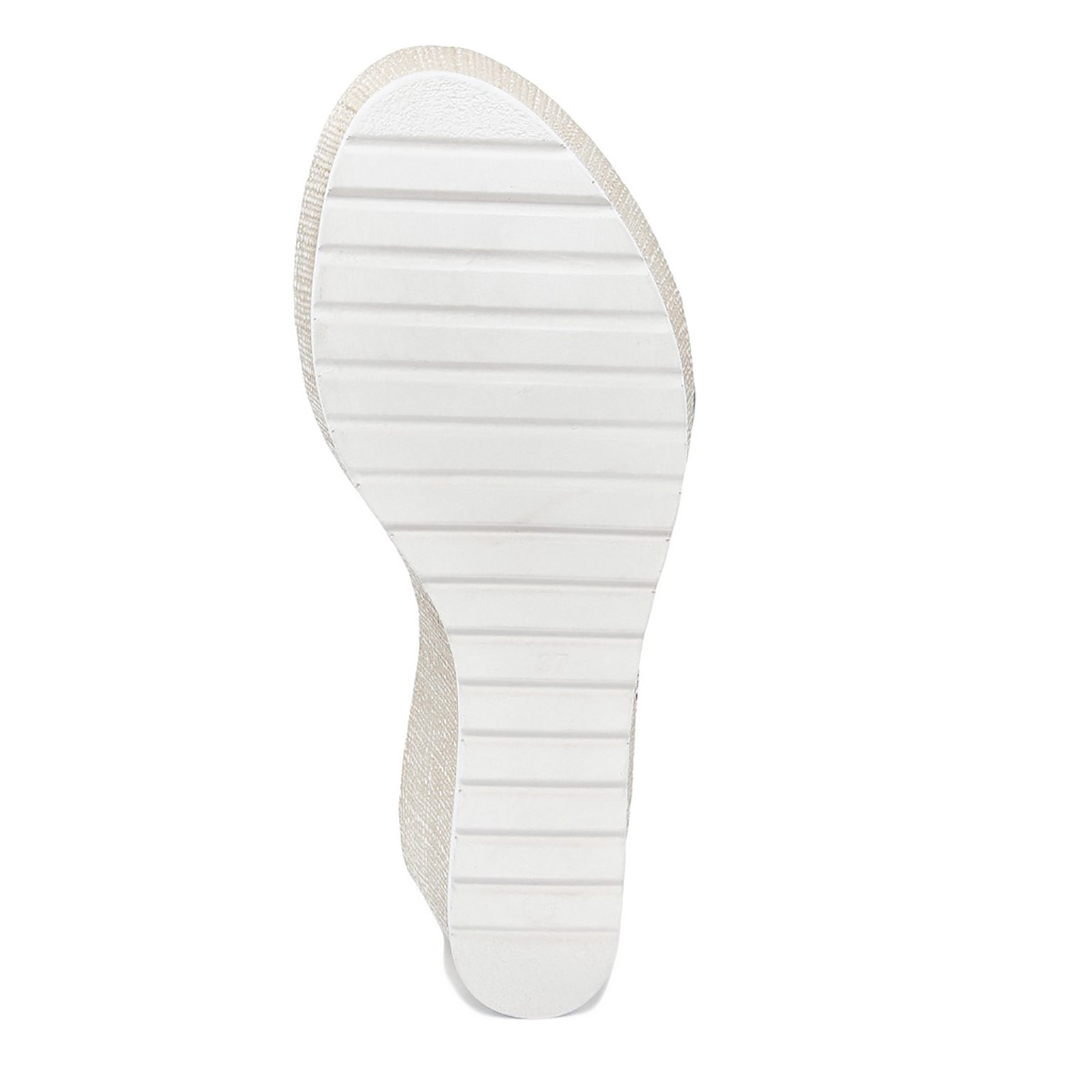 Sandalo con zeppa Donna colore Bianco