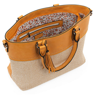 Bolso De Mano Skpat Estoril Mostaza