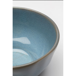 Bols Organic 15cm bleus set de 6 Kare Design