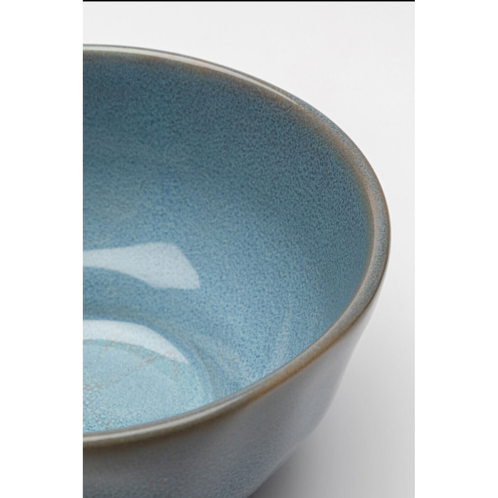 Bols Organic 15cm bleus set de 6 Kare Design