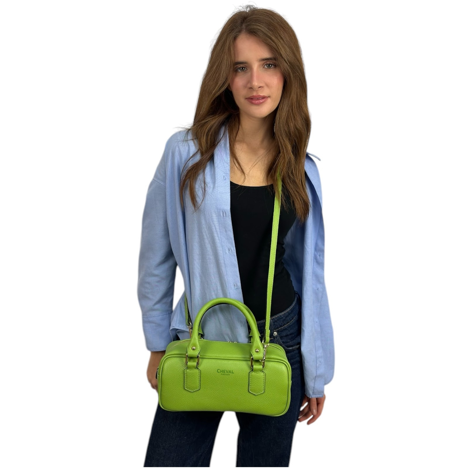 Borsa a mano Cheval Firenze Brooklyn Verde