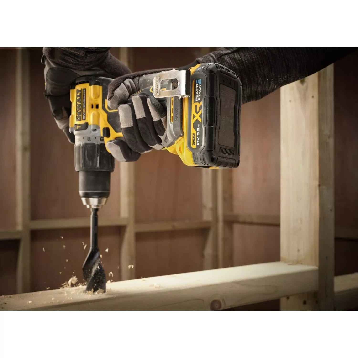 Pack 2 batteries powerstack xr 18V 3.5Aah li-ion - DEWALT - DCBP318S2-XJ