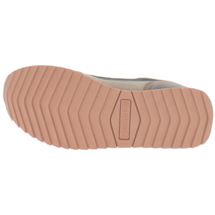 Armata di Mare Scarpe Uomo Sneakers Vintage Running con Soletta Rimovibile in Memory Foam AMU 2N813 Taupe Navy