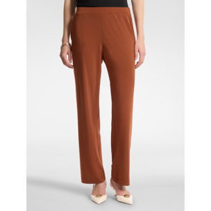 Elena Mirò - Pantaloni pull on - Marrone