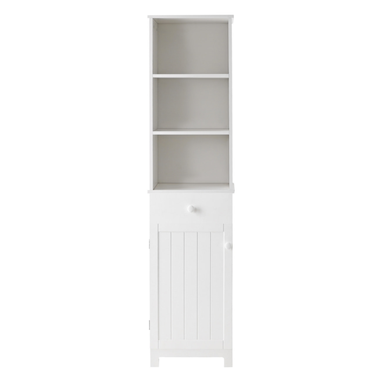 Mobile colonna per bagno 38x34x161 bianco - Aloe
