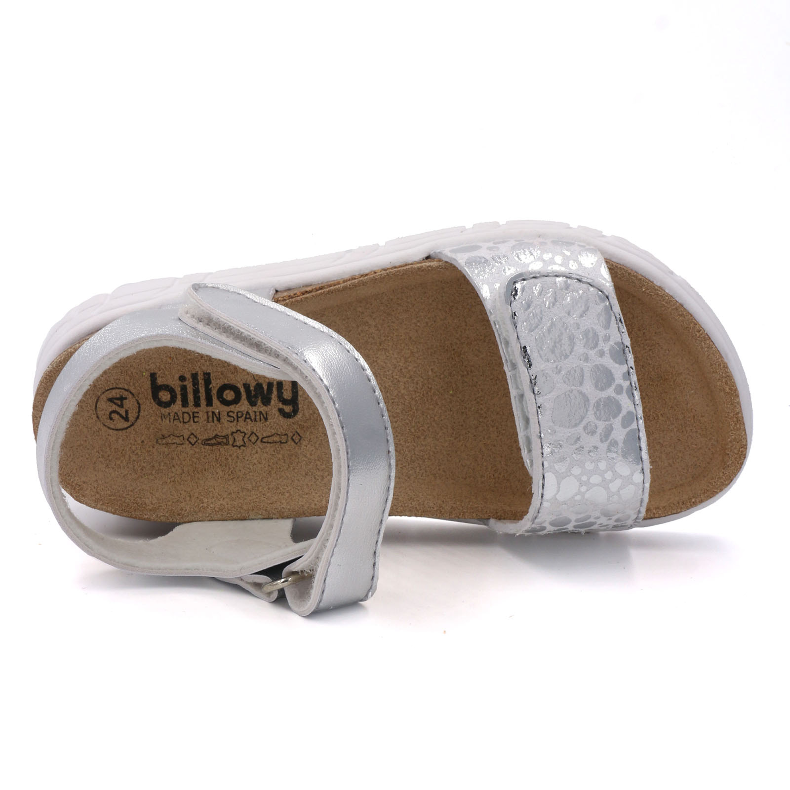 Sandalia BILLOWY PLATEADO