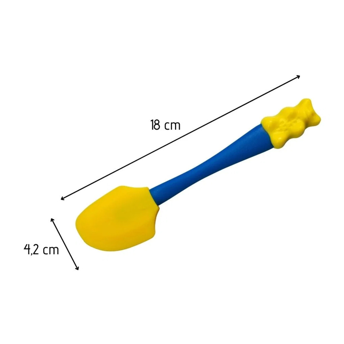 Spatule de cuisine et de pâtisserie en silicone 18 cm Zenker Haribo