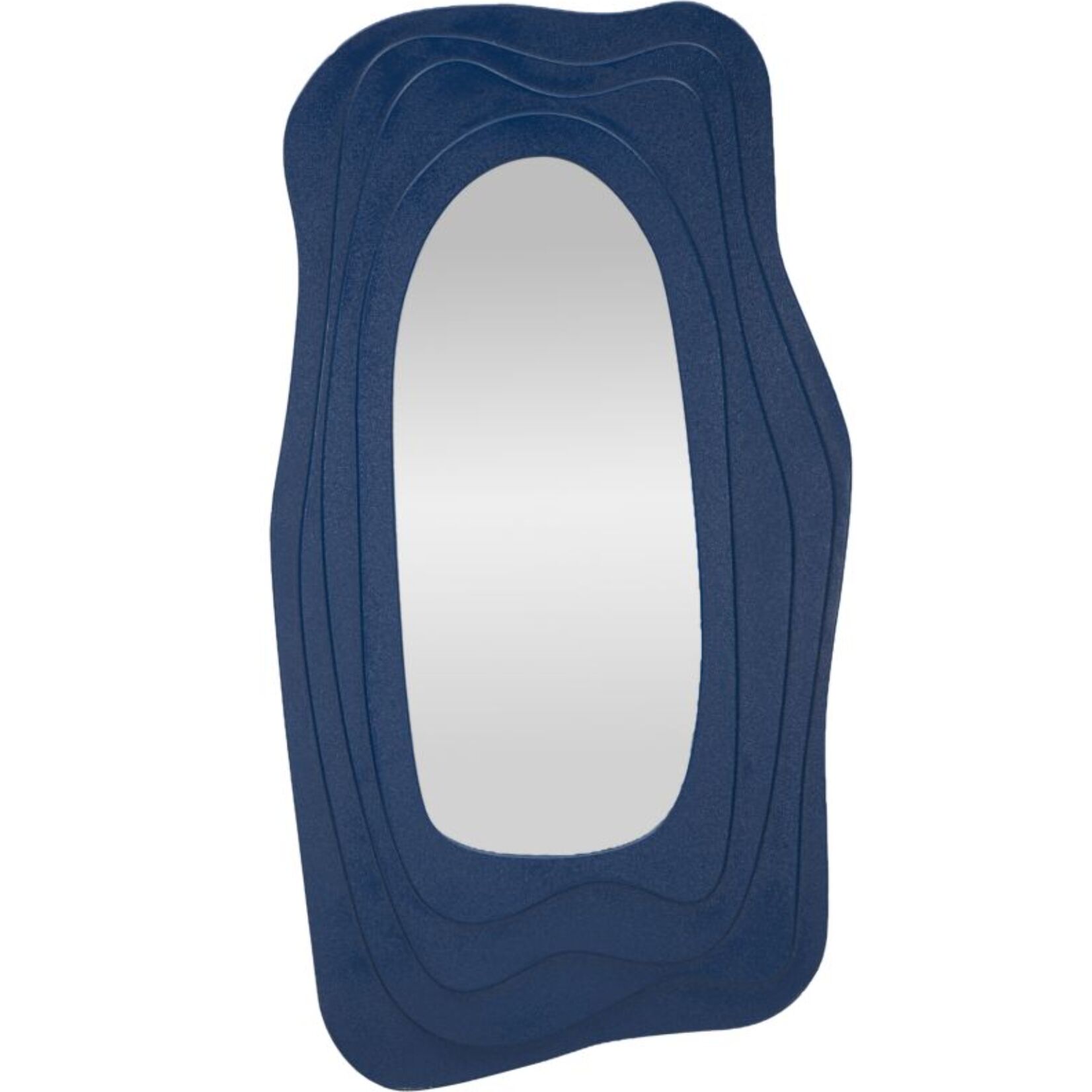 SPECCHIO DA MURO DAFNE BLU CM 90X4X165