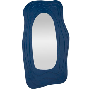 SPECCHIO DA MURO DAFNE BLU CM 90X4X165