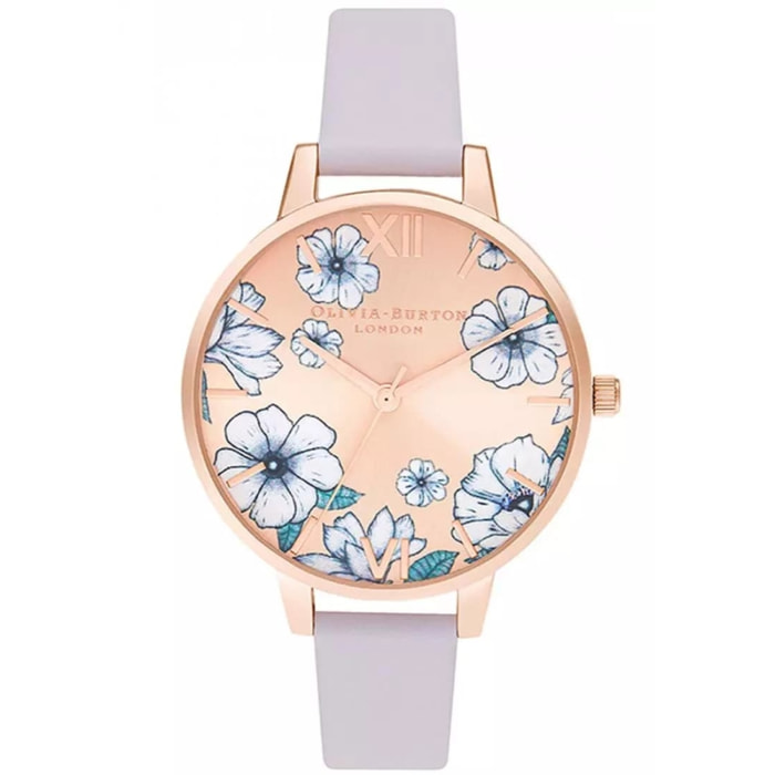 Reloj Olivia Burton OB16AN03 Mujer Analogico Cuarzo con Correa de Piel