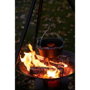 Cocotte barbecue BARBECOOK en fonte émaillée 3L BC-WOO-6008