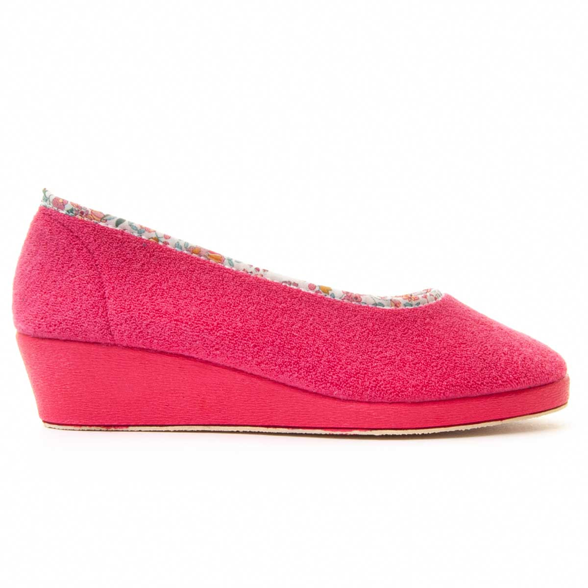 Slippers de Cuña - Rosa - Altura: 4 cm