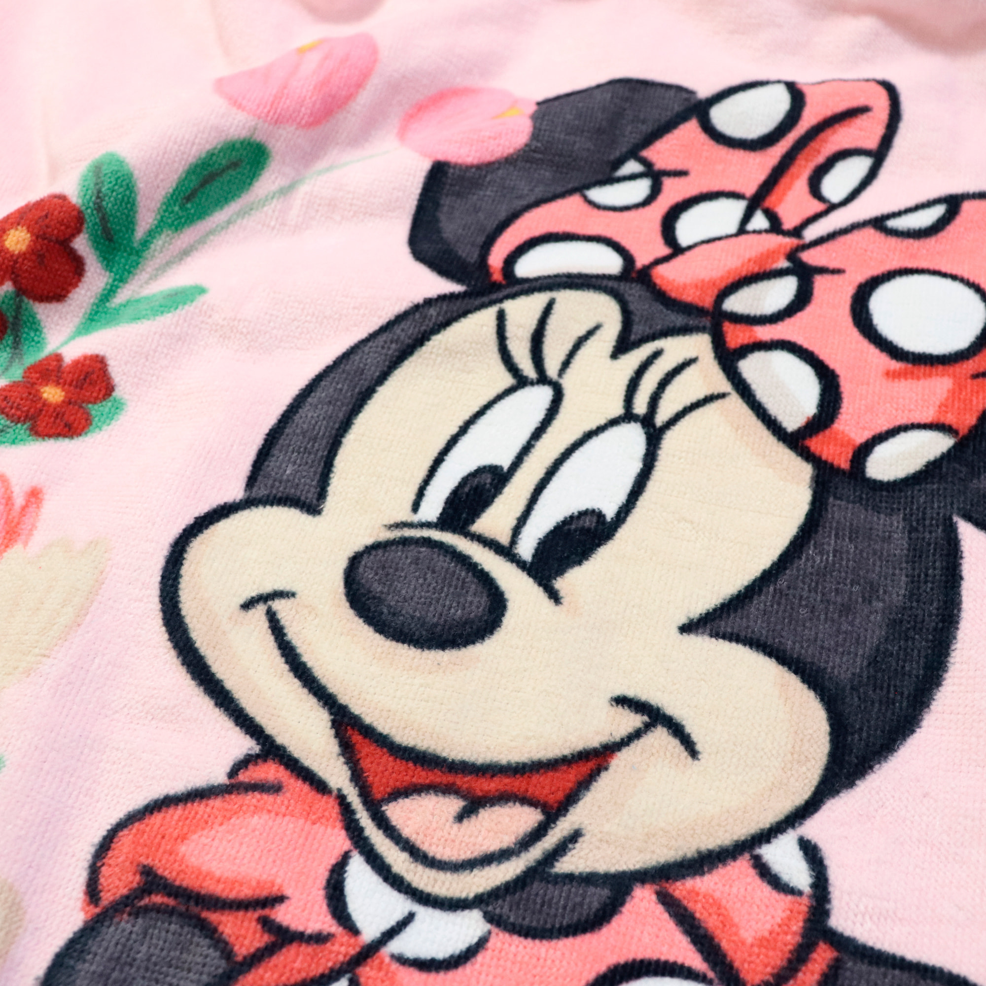 Cape de bain imprimée 100% coton, DISNEY HOME MINNIE CUTE