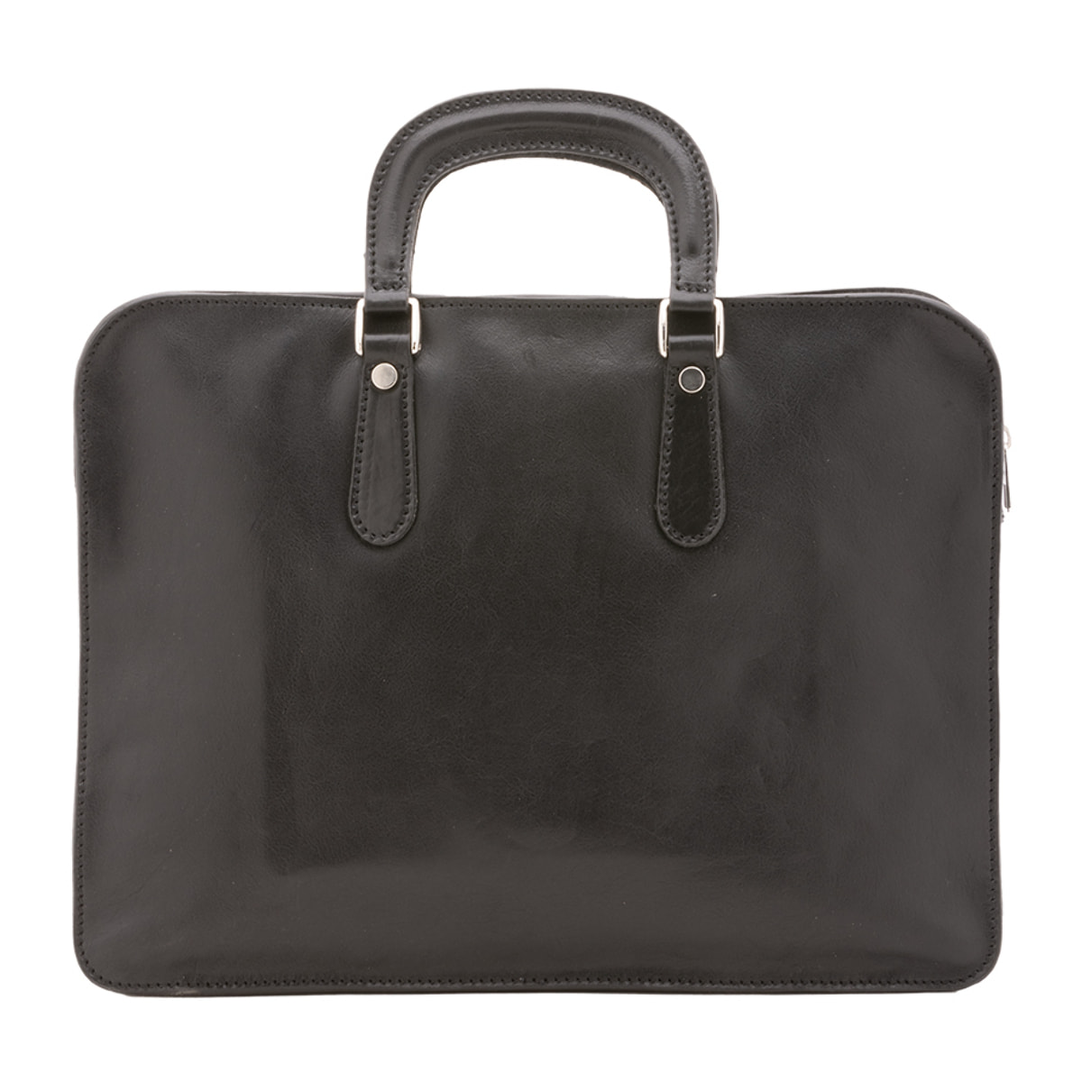 Borsa a mano  unisex In Vera pelle Made in Italy 40x30x8 cm