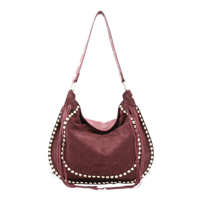 Borsa a spalla Cheval Firenze Dalia Bordeaux