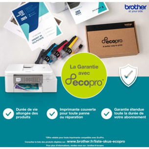 Imprimante jet d'encre BROTHER DCP-J1200WE éligible à Ecopro