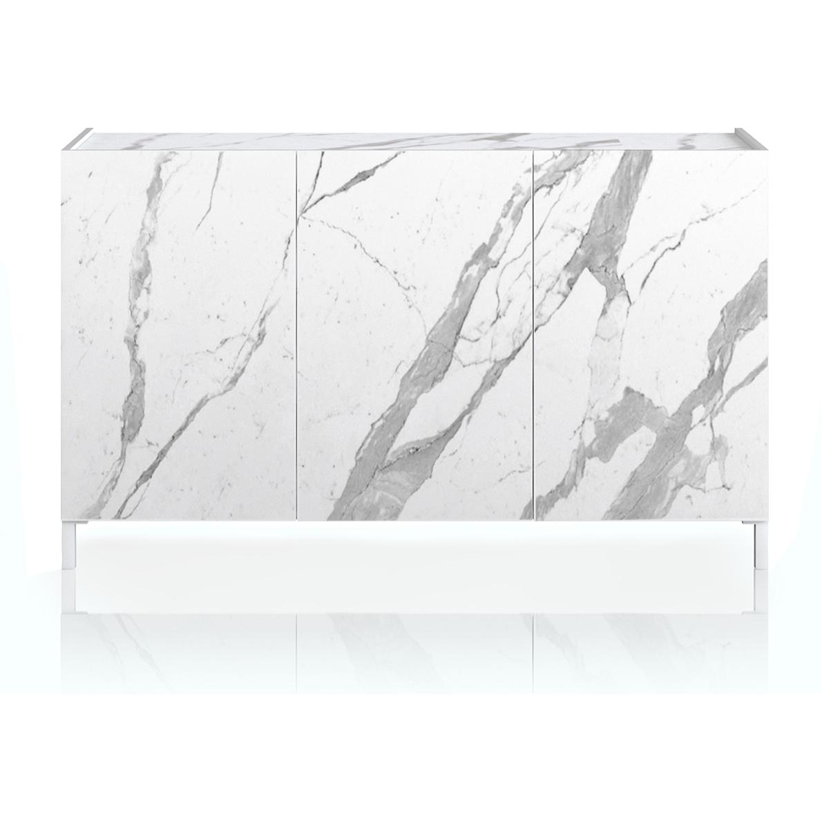 TOMASUCCI madia EDDY WHITE MARBLE Multicolore