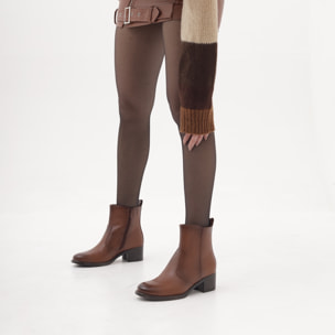 STIVALETTO CLASSIC LISCIO CUOIO