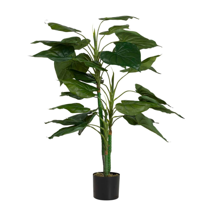 Planta Artificial Taro Con Maceta 65x65x120 Cm