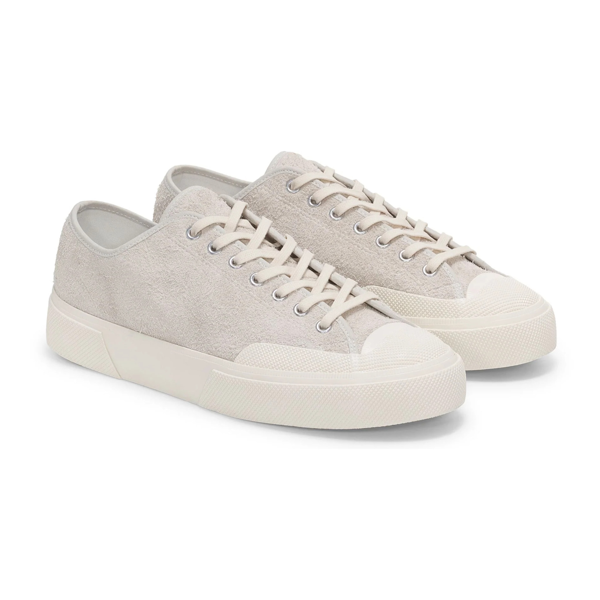 Le Superga Uomo Donna Bianco 2432 Works Hairy Suede