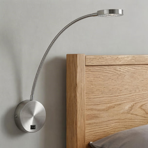 Forlight Luz De Lectura Llit Led 3,3W 4000K Niquel Santinado 133Lm