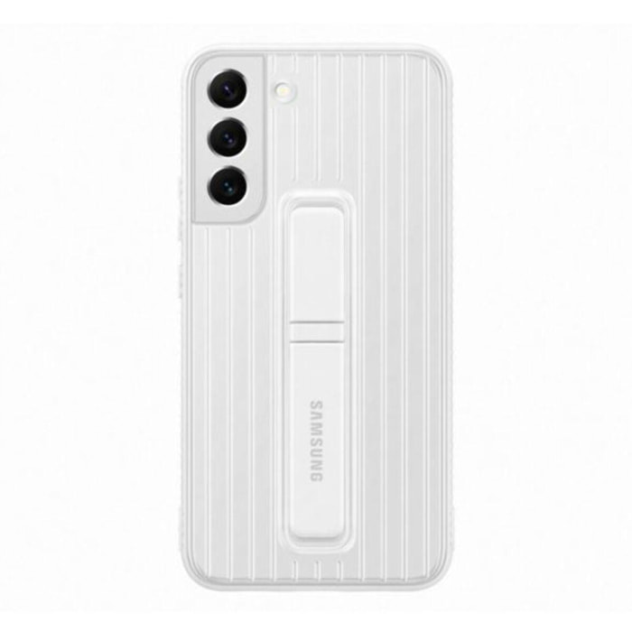 Coque SAMSUNG S22+ Protective Standing blanc