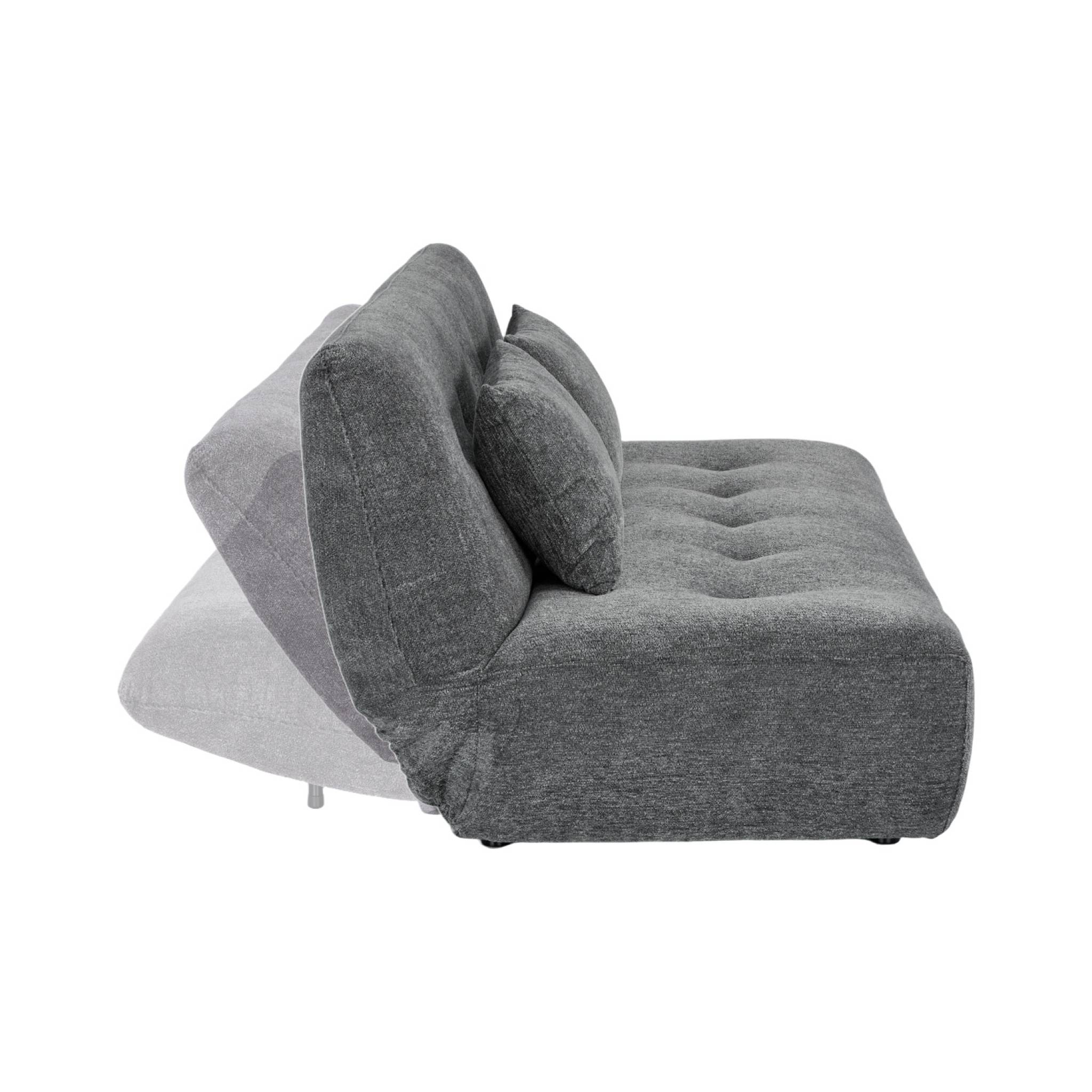 Banquette convertible tissu chenille 3 places KLIK