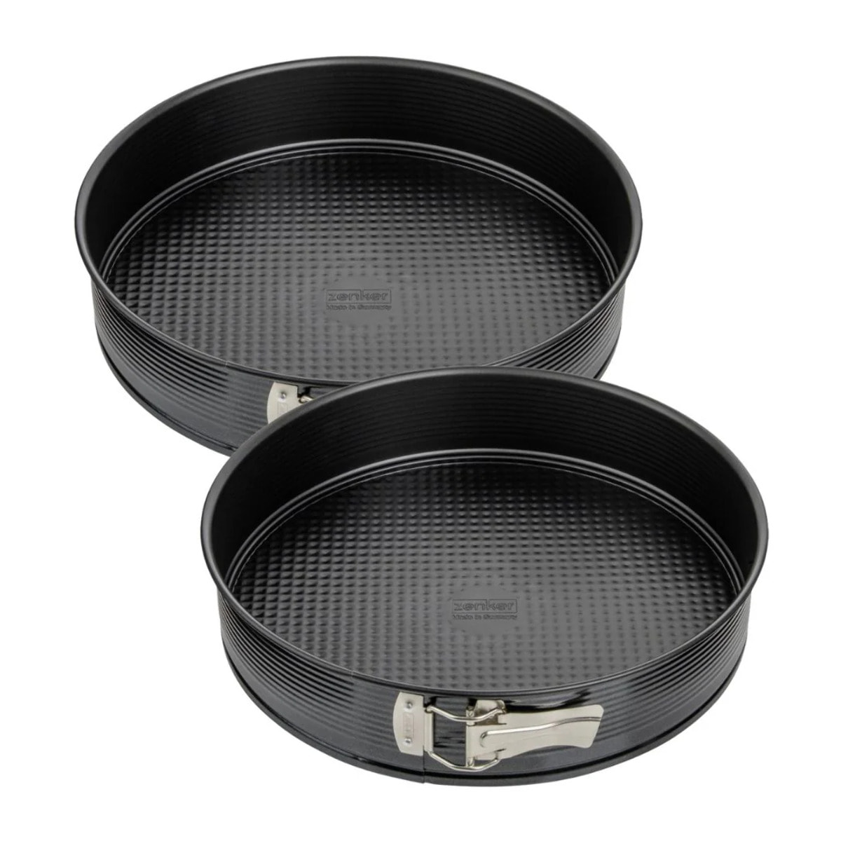 Ensemble de 2 Moules à manqué à charnière 28 cm Zenker Black Metallic