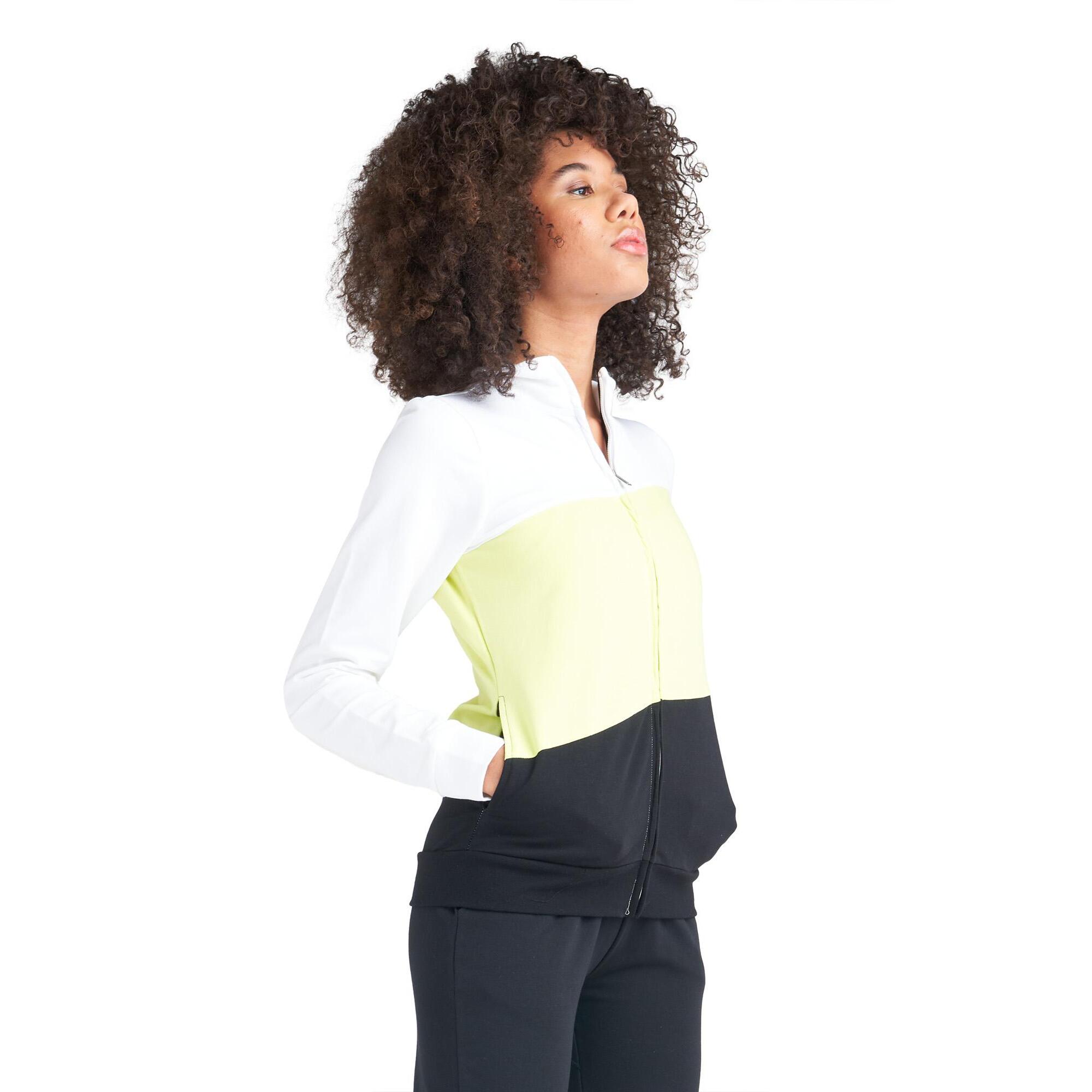 Tuta donna con collo alto e zip linea Live in Colors