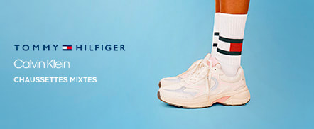 Tommy Hilfiger et Calvin Klein Chaussettes homme, femme et enfant