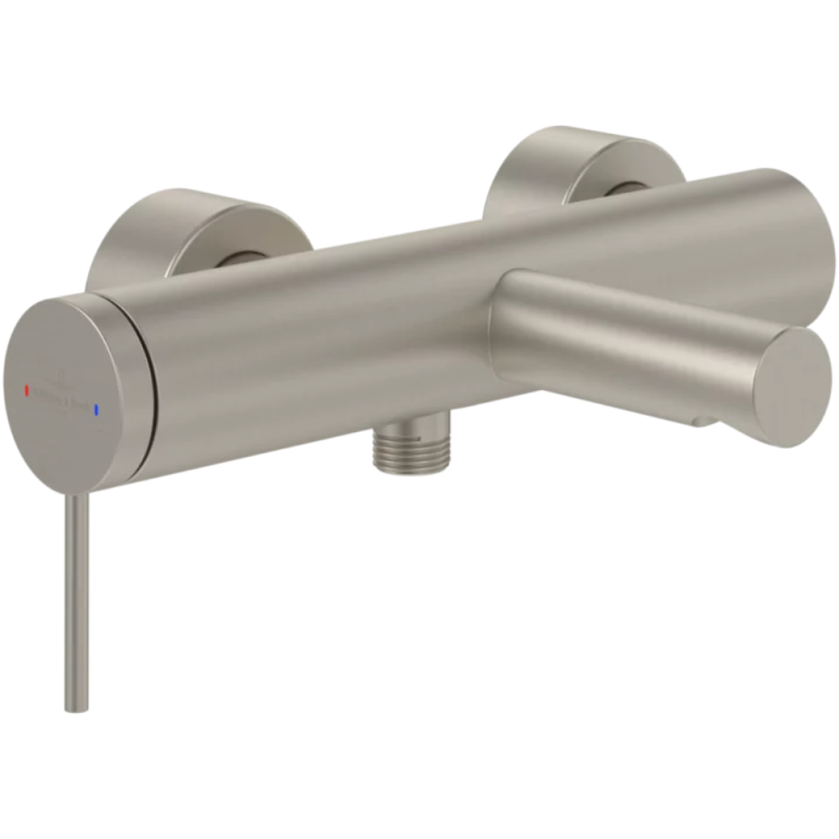 Mitigeur bain douche mécanique Loop & Friends Brushed Nickel Matt