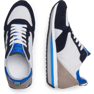 Sneakers Alberto Guardiani blue-grigio chiaro-grigio