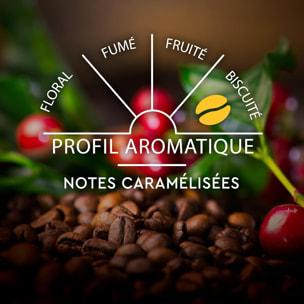 Lungo n°6 x10 - Capsules compatibles Nespresso en aluminium