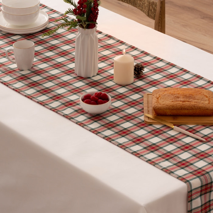 Camino de mesa NAIBI BLANCO